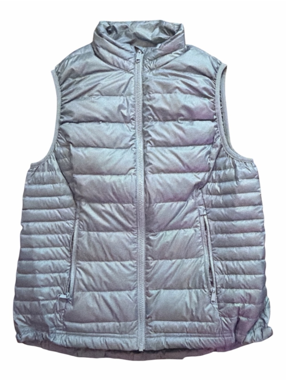 Quince Lightweight Down Packable Puffer Vest in Dewstone Blue Size S